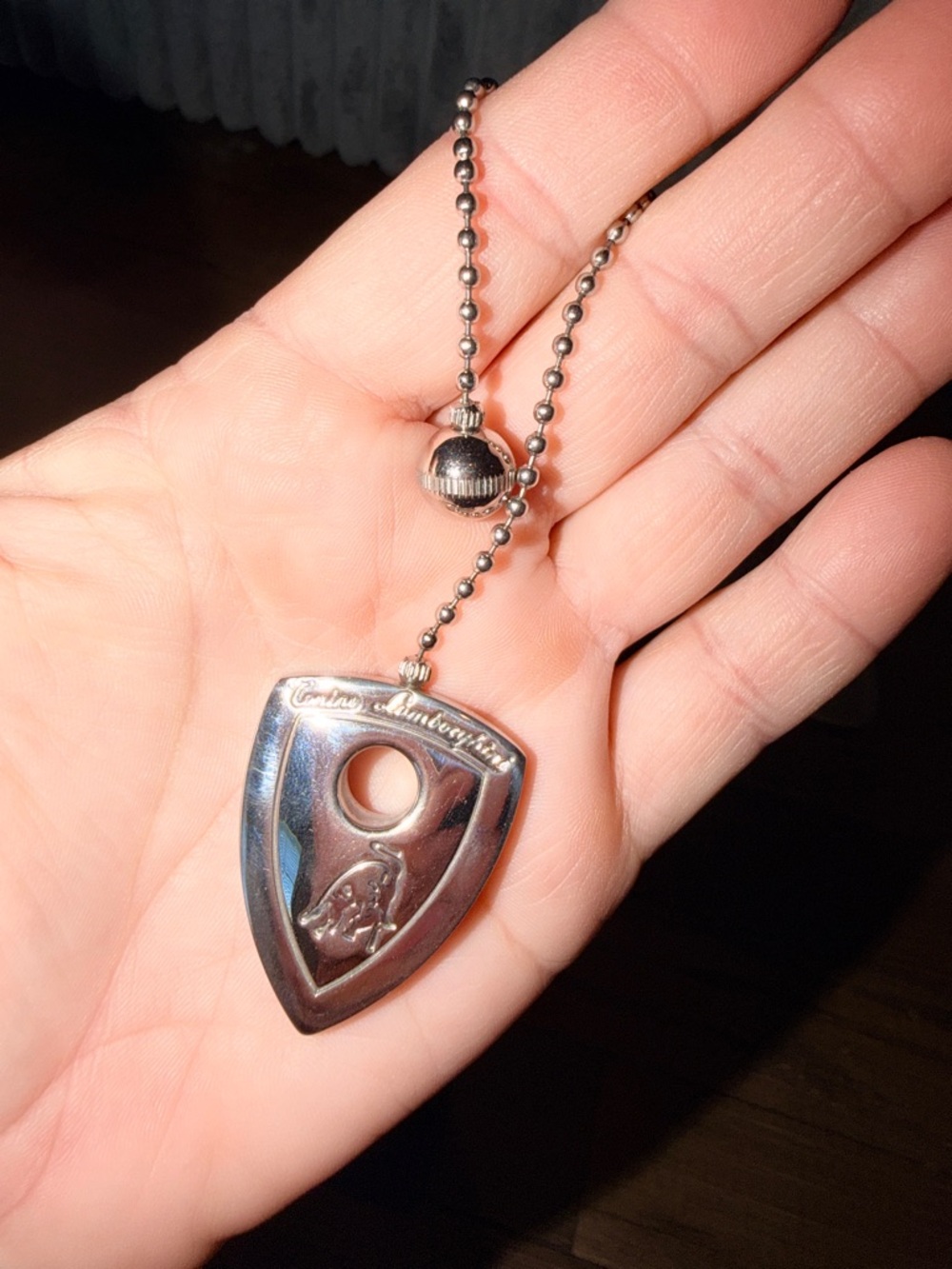 Tonino Lamborghini Shield Keychain